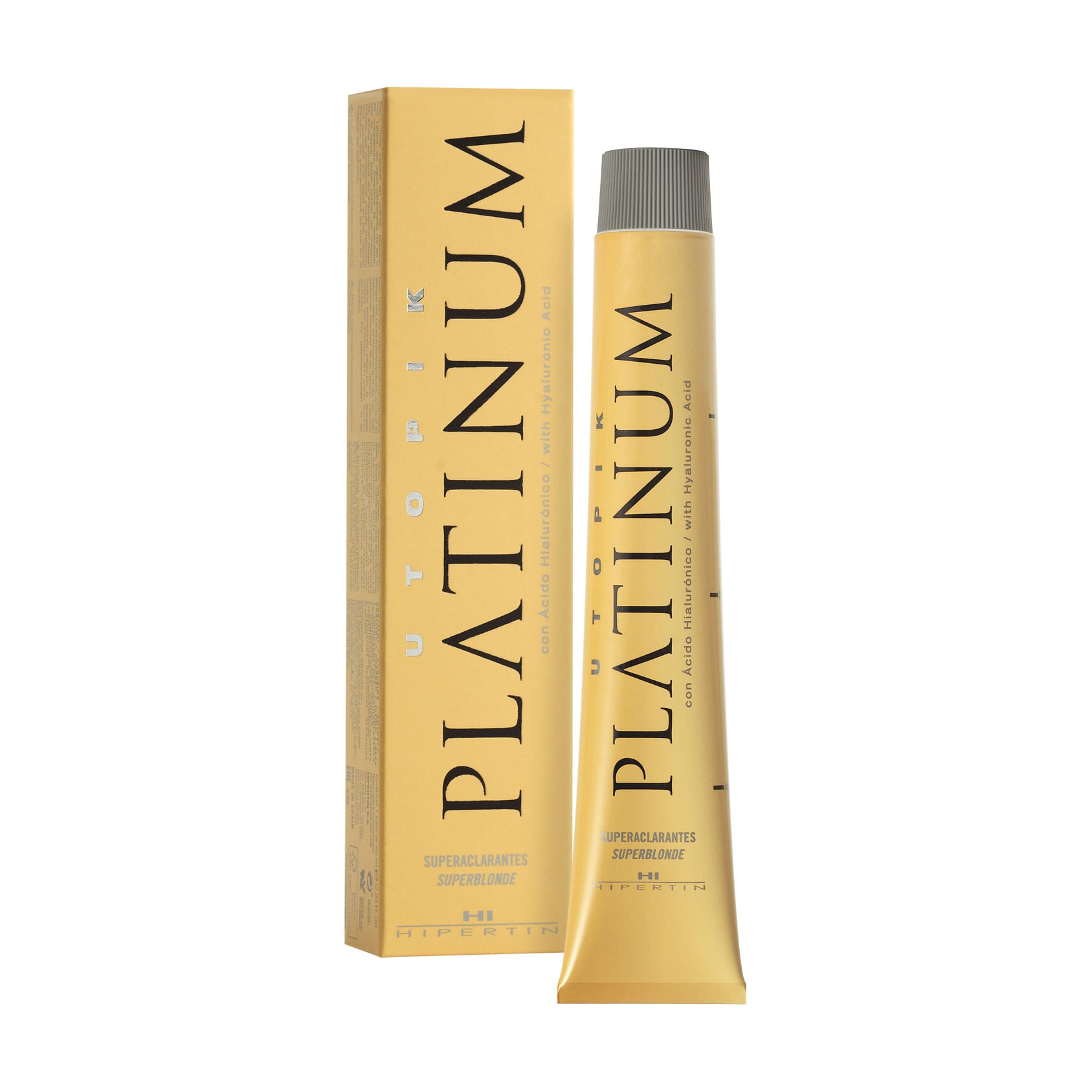 Перманентна фарба для волосся Hipertin Utopik Platinum з гіалуроновою кислотою, 12.00 Super Blonde Natural Intense, 60 мл